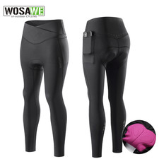 WOSAWE Damen Radlerhose Gel