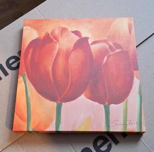 Holzbild mit tulpenmotiv x - holzbild, 20