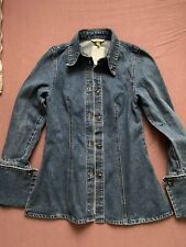 H&M EXCLUSIV JEANSHEMD AUSVERKAUFT NP 60€ NEU MIT ETIKETT GR. 34 (XS)