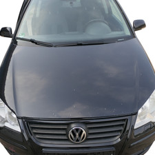 VW Polo 9N3 Cross Motorhaube KLappe vorne schwarz LC9Z