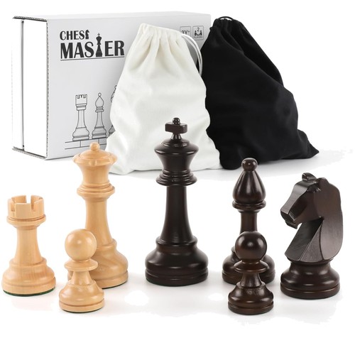 Holzschach set figuren - 32,