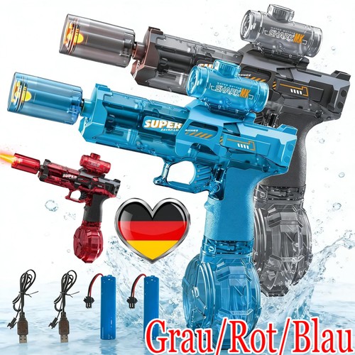 Elektrisch wasserpistole - elektrisch,