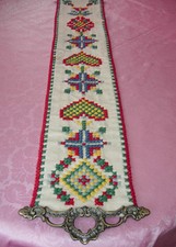 Altes Glockenband für Glockenzug  Stickerei  Top 