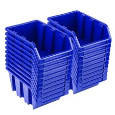 Set 20 x Stapelboxen NP6 blau