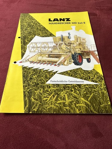 Original prospekt lanz 260 - prospekt,