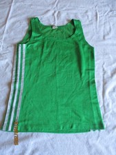 adidas shirt - retro - grün
