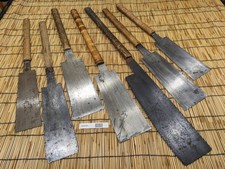 Kaputte Japanische Vintage Zug Säge Schreiner Werkzeug Japan Klinge 590mm NN063