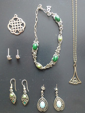 Keltischer Schmuck Modeschmuck 1 Kette 1 Armband 1 Anhänger 3 Ohrringe