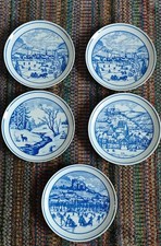 Porzellan Wandteller