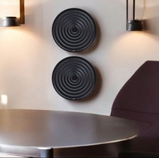 2 x Herstal Wandlampe black