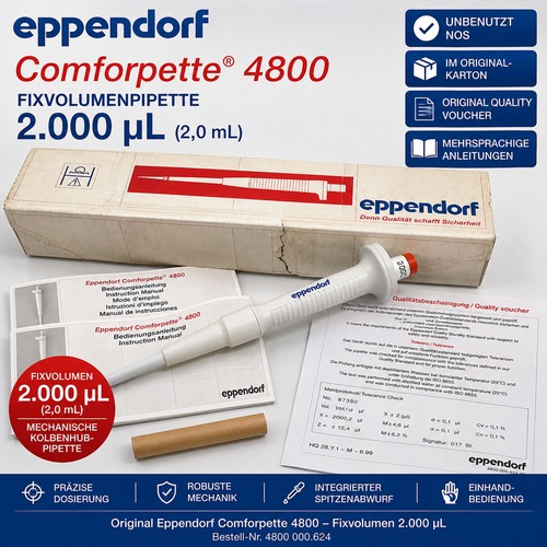 Eppendorf comforpette 4800 - eppendorf,
