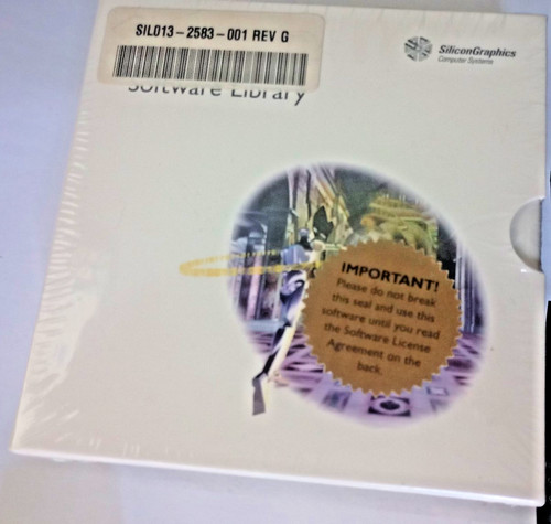 Irix software libary - cd,