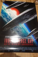 Altes Kino-Film-Plakat (gerollt) INDEPENDENCE DAY Tag an dem wir zurückschlagen