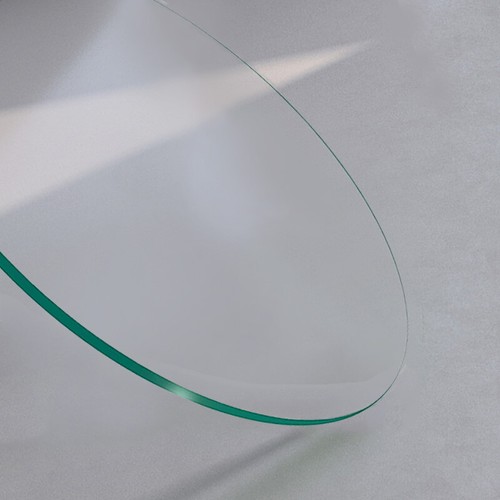 Glasplatte rund aus floatglas - rund,