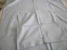 60 s Fabric  Kinder Bettwäsche Ausfahrgarnitur Kinderwagen hellblau weiß kariert