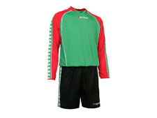 Fußballtrikot-Set Madrid 305 v. PATRICK, Langarm mit Hose, rot-grün  Gr. XS-XXL
