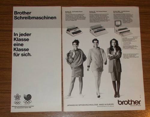 Seltene werbung brother - seltene,