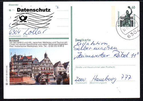 W748 bund bpk bildpostkarte - w748#,