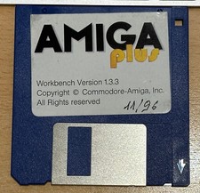 AMIGA plus Workbench Version 1.3.3, NICHT bootbare Disk, 11/96