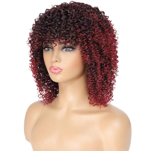 Afro perücke kurz kinky - afro,