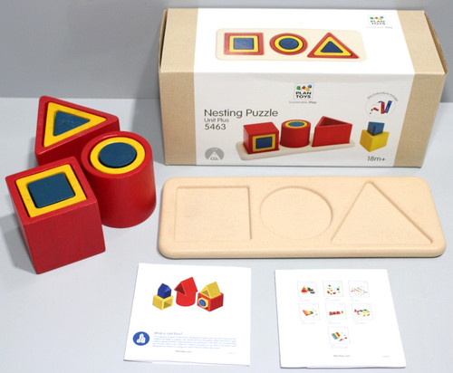 Plantoys nesting puzzle holz - puzzle,