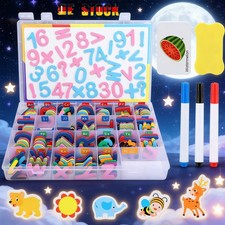 magnetischen Buchstaben und