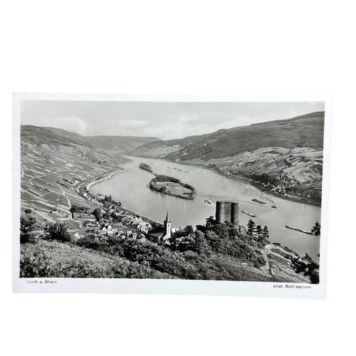 Postkarte lorch rhein - ak,