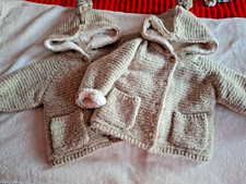 2x Baby Wolljacke Zara Gr. 68