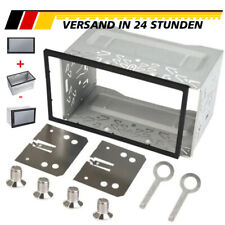 2DIN DOPPEL DIN Metall-Rahmen Einbauschacht Radioblende Einbaurahmen Autoradio
