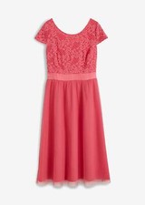 Kleid mit Spitzenoberteil Gr
