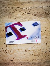 RAR!!! Calling Card - T- Net Call - US $50 - Deutsche Telekom - leer, aber TOP!