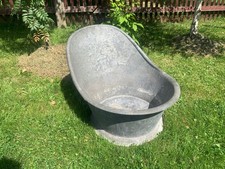 Zink Sitzbadewanne Zinkwanne