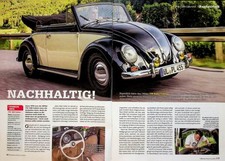 Oldtimer Praxis 12/2022 VW Käfer 1200 Cabrio mit 30PS Restaurierung - ein intere