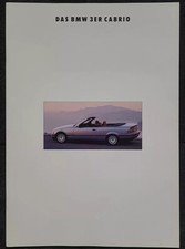 BMW 325i Cabrio E36 Prospekt/brochure/folleto/opuscolo/broszura/broschyr/folheto