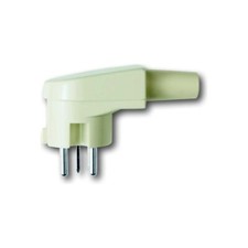 Busch-Jaeger 2064SWLW Perilex-Winkelstecker 16 A cremeweiß
