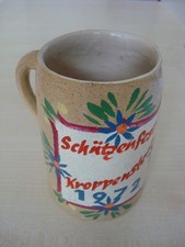 Historischer Bierkrug, Schützenfest Kroppenstedt, 1972, 0,5l