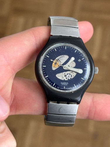 Swatch autoquartz sts400 atom - autoquartz,