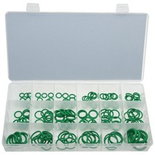 155 x HNBR O-Ring Satz Dichtring Dichtung GRÜN R134a Klimaleitungen Klimaanlage