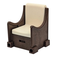 Playmobil Stuhl weiß/braun