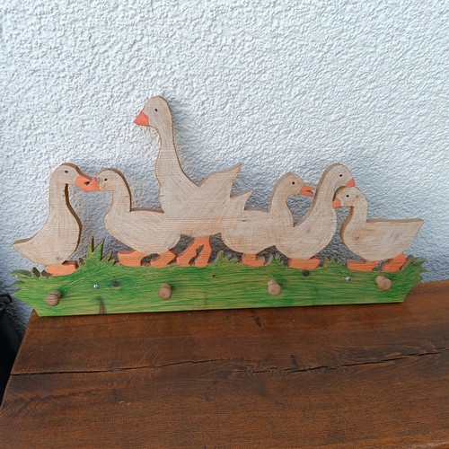 Kindergarderobe holz motiv - holz,,
