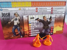 ZOMBICIDE JOSH SURVIVOR 1st + 2nd Edition Cards SEASON 1