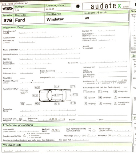 Ford windstar typ a3 - ford,