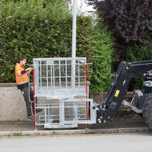 Arbeitsbühne hoch schwenkbar - arbeitsbühne,