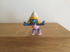 Schleich Figur Schlumpfine Aerobic 1983 Peyo Made in Hongkong Vintage Schlümpfe 