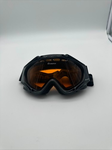 Schwarze alpina skibrille - schwarze,