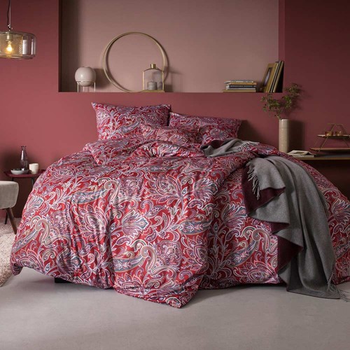 Estella bettwäsche milano rot - estella,