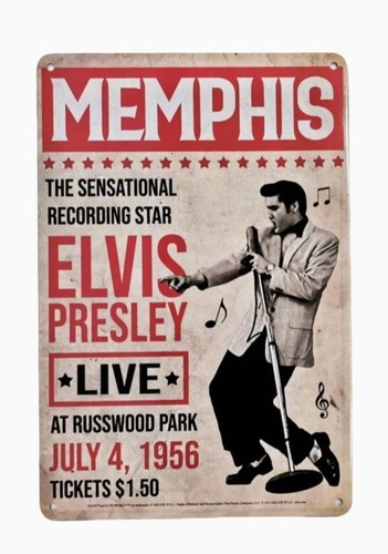 Blechschild elvis presley - elvis, in