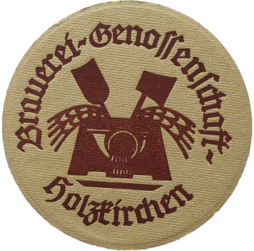 Alter bierdeckel brauerei - bierdeckel,
