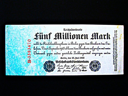 Reichsbanknote millionen - , 5