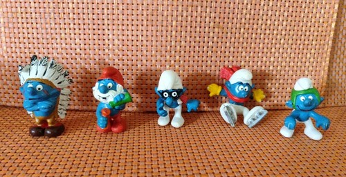 Vintage schleich schlümpfe - 5,